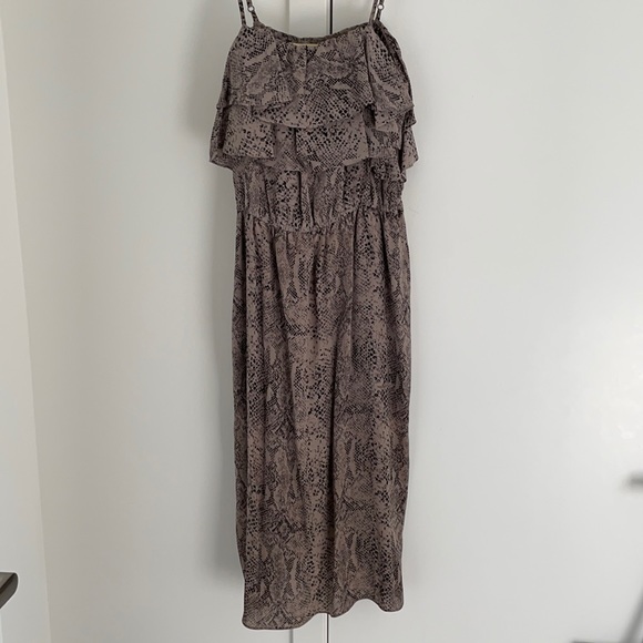 Rebecca Taylor snakeskin print dress fits XS-S - Picture 1 of 1